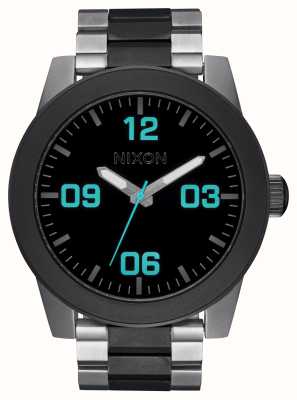 Nixon 伍長 |ブラックダイヤル |ステンレススチールブレスレット A346-5146-00