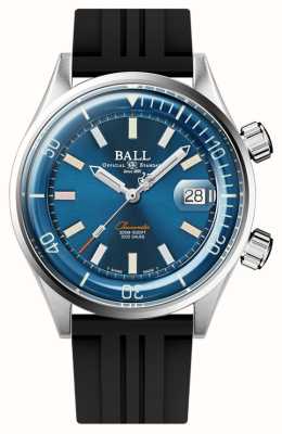 Ball Watch Company エンジニア マスターⅡ ダイバー クロノメーター 42mm ブルー文字盤 ブラックラバーストラップ DM2280A-P1C-BER