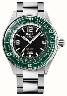 Ball Watch Company エンジニア マスターii ダイバー ワールドタイム (42mm) グリーンダイヤル ステンレススチール DG2232A-SC-GRBK