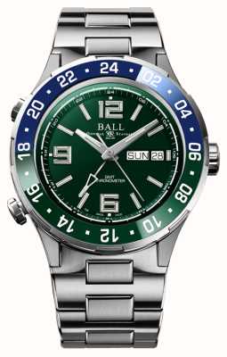 Ball Watch Company ロードマスター マリン GMT ブルー/グリーンベゼル グリーンダイアル DG3030B-S9CJ-GR