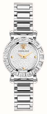 Versace グレカグラム |シルバーダイヤル |ステンレススチールブレスレット VE2Q00322