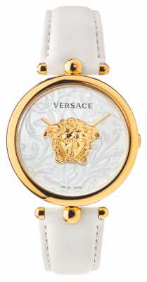 Versace パラッツォ帝国 |ホワイトダイヤル |ホワイトレザーストラップ VECO01320