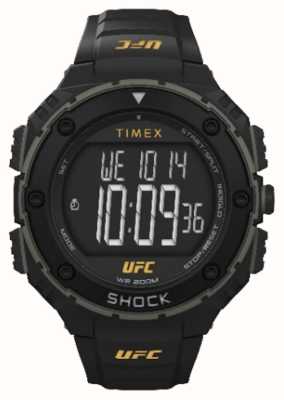 Timex ×ufc Shock オーバーサイズデジタル/ブラックラバー TW4B27200