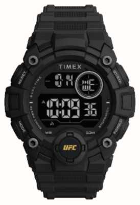 Timex X ufc rematch デジタル/黒ラバー TW5M53200