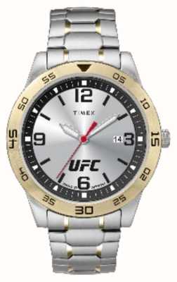 Timex x UFC レジェンドシルバー文字盤/ステンレススチール TW2V56500
