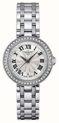 Tissot ベリッシマ |シルバーダイヤル |ダイヤモンドセット |ステンレススチールのブレスレット T1260106111300