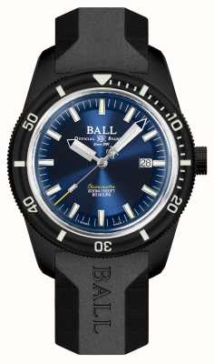 Ball Watch Company エンジニアⅡ スキンダイバー ヘリテージ クロノメーター リミテッド エディション(42mm) ブルー文字盤/ブラックラバー(レインボー) DD3208B-P2C-BER