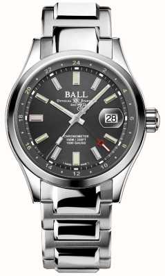 Ball Watch Company エンジニア iii エンデュランス 1917 gmt (41mm) グレー文字盤/ステンレススチールブレスレット (レインボー) GM9100C-S2C-GYR
