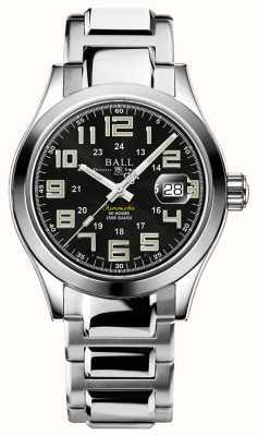 Ball Watch Company エンジニア m パイオニア | 40mm |限定版 |ブラックダイヤル |ステンレススチールブレスレット NM9032C-S2C-BK1