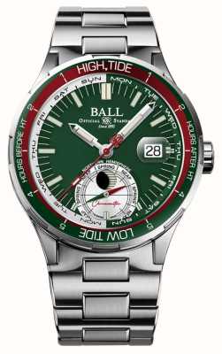 Ball Watch Company ロードマスター オーシャン エクスプローラー | 41mm |限定版 |グリーンダイヤル |ステンレススチールブレスレット DM3120C-S1CJ-GR