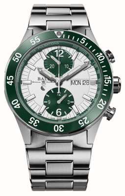 Ball Watch Company ロードマスター レスキュー クロノグラフ | 41mm |限定版 |緑と白 DC3030C-S2-WH