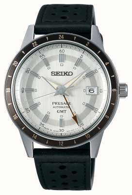 Seiko Presage 'stone' スタイルの 60 年代のロードトリップ gmt SSK011J1