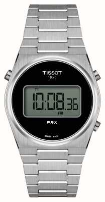 Tissot Prx デジタル (35mm) ブラックデジタルダイヤル/ステンレススチールブレスレット T1372631105000