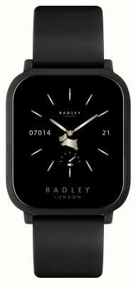 Radley シリーズ 10 (36mm) スマート アクティビティ トラッカー ブラック シリコン ストラップ RYS10-2151