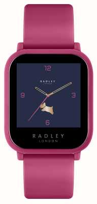 Radley シリーズ 10 (36mm) スマート アクティビティ トラッカー ダークローズ シリコン ストラップ RYS10-2157