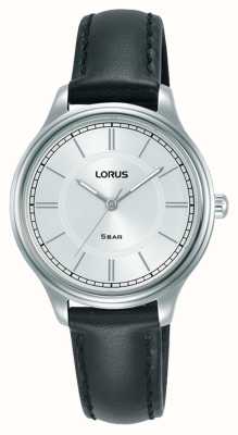 Lorus クラシッククォーツ（32mm）ホワイトサンレイダイヤル/ブラックレザー RG211VX9
