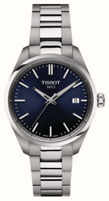 Tissot Pr 100 (34mm) ブルーダイヤル/ステンレススチールブレスレット T1502101104100