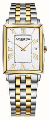 Raymond Weil トッカータ ゴールドトーン ステンレススチール クォーツ メンズ腕時計 5425-STP-00308