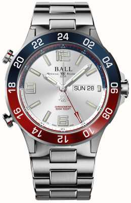 Ball Watch Company ロードマスター マリン gmt (42mm) シルバー文字盤/チタン & ステンレススチール ブレスレット DG3222A-S1CJ-SL