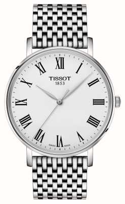 Tissot メンズ エブリタイム (40mm) シルバー文字盤/ステンレススチール ブレスレット T1434101103300