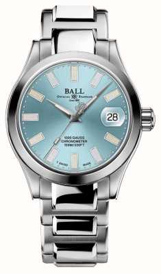 Ball Watch Company エンジニア iii マーヴェライト クロノメーター (36mm) ライトブルー文字盤 レインボーチューブ / ステンレススチール ブレスレット NL9616C-S1C-IBER