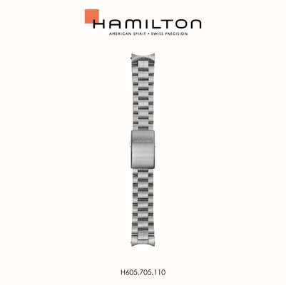 Hamilton Straps メンズステンレススチールブレスレットのみ H695705110