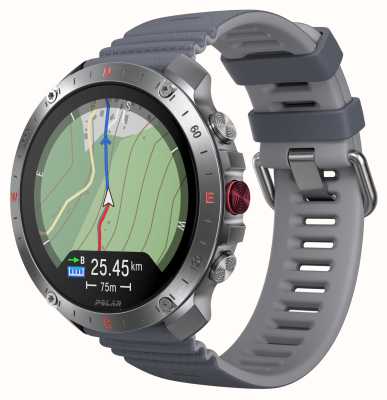 Polar ポラール グリット X2 プロ プレミアム GPS スマート スポーツ ウォッチ ストーン グレー (S-L) 900110287
