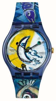 Swatch X tate - シャガールのブルー サーカス - スウォッチ アート ジャーニー SUOZ365C