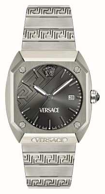 Versace アンタレス（41.5mm）グレー文字盤/チタンブレスレット VE8F00524