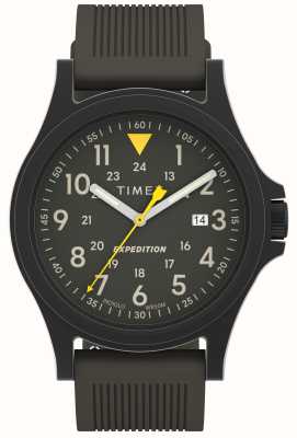 Timex エクスペディション アカディア (40mm) ブラック ダイヤル / ブラック ターマック ラバー ストラップ TW4B30000