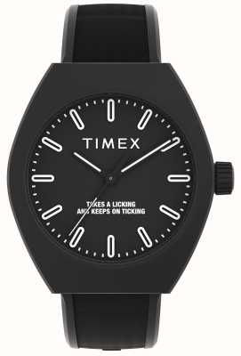 Timex アーバンポップ（40mm）ブラック文字盤 / ブラックバイオTPUストラップ TW2W42100