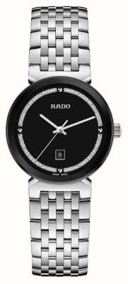 RADO フローレンス クォーツ (30mm) ブラック ダイヤル / ステンレス スチール ブレスレット R48913163