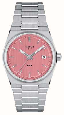 Tissot Prx (35mm) ピンク文字盤 / ステンレススチールブレスレット T1372101133100