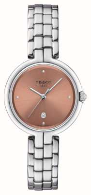 Tissot レディースフラミンゴ（30mm）ピンク文字盤/ステンレススチールブレスレット T0942101133600