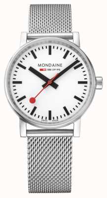 Mondaine Evo2 35mm ステンレススチール腕時計 MSE.35110.SM