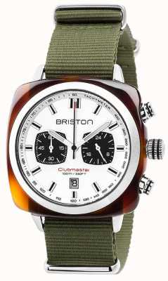 Briston クラブマスタースポーツジャングルホワイトダイヤル 17142.SA.TS.2.NGA