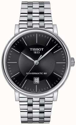 Tissot |カーソンプレミアムパワーマティック80 |自動|黒鋼| T1224071105100