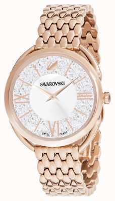 Swarovski |クリスタルグラム|ローズゴールドメッキブレスレット|シルバーダイヤル 5452465