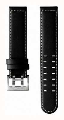 Hamilton Straps ブラック カーフ レザー 20mm ストラップのみ - カーキ アビエーション h690646107