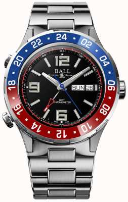 Ball Watch Company ロードマスターマリンGMT |株式会社版|自動|黒の文字盤 DG3030B-S4C-BK