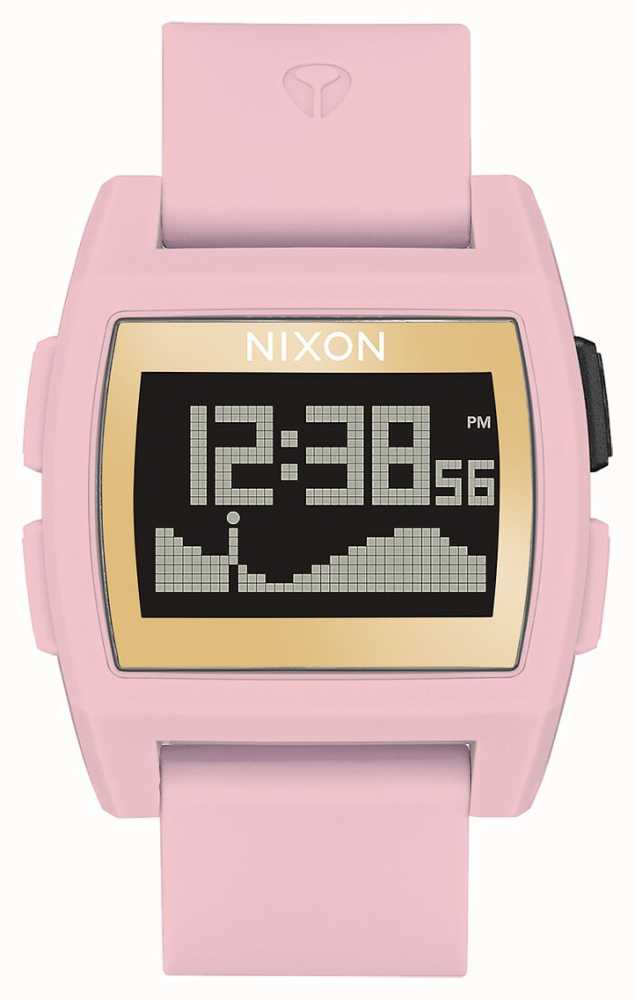 ニクソン　タイド時計　ピンク