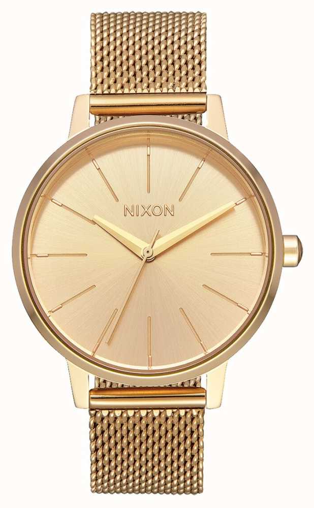 ☆未使用☆NIXON KENSINGTON MILANESE ALL GOLD - 腕時計