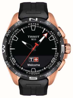 Tissot T-Touch コネクトソーラーPVDチタン（47.5mm）ブラックダイヤル/ブラック合成ストラップ T1214204705102