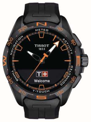 Tissot T-Touch コネクトソーラーPVDチタン（47.5mm）ブラックダイヤル/ブラック合成ストラップ T1214204705104