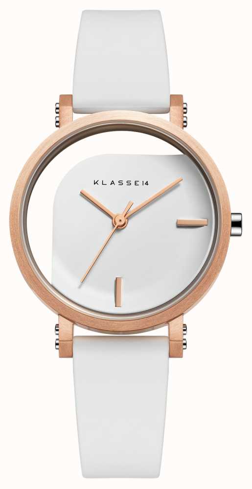 Klasse14 不完全な角度のローズゴールド32mm WIM19RG009W - First