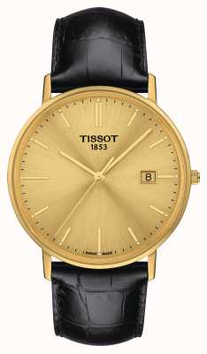 Tissot ゴールドランサファイア18Kゴールドゴールドトーンの文字盤 T9224101602100