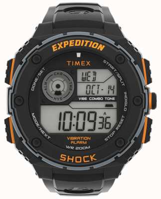 Timex 男性の遠征の頑丈なデジタル時計 TW4B24200