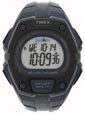 Timex メンズデジタルウォッチブラックプラスチックストラップ TW5M48400