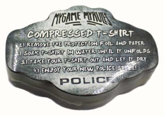 Police 「私のゲーム、私のルール」圧縮Tシャツ POLICE-TSHIRT