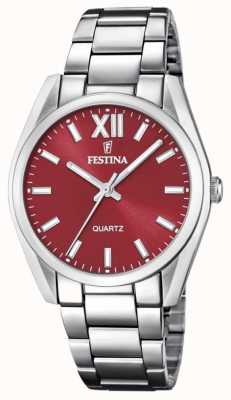 Festina ステンレス鋼のブレスレットが付いている女性の時計 F20622/B